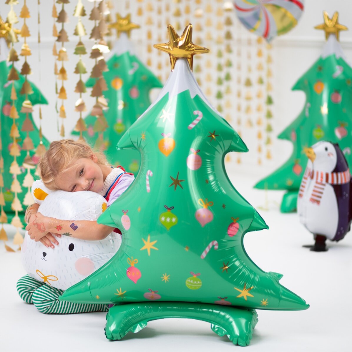 Ballon - sapin de Noël