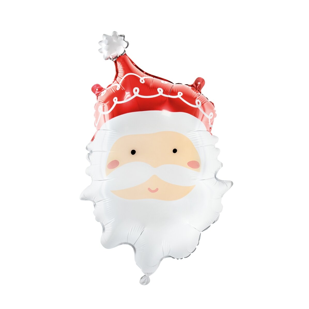 Ballon - le visage du Père Noël