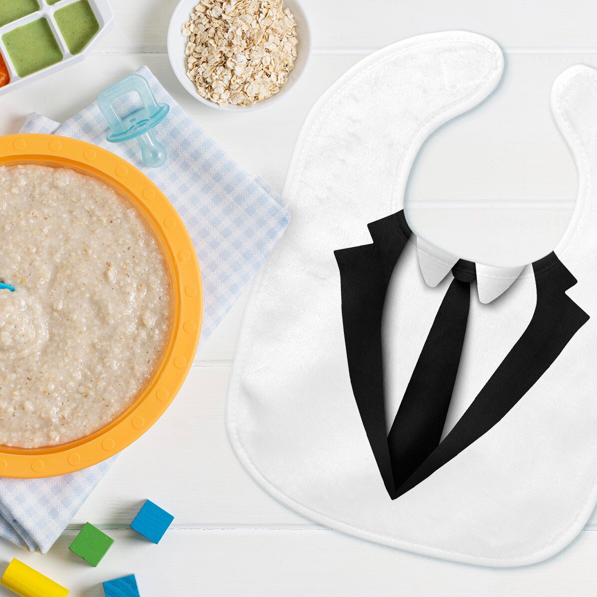 Bavoir personnalisé pour bébé - Baby Boss