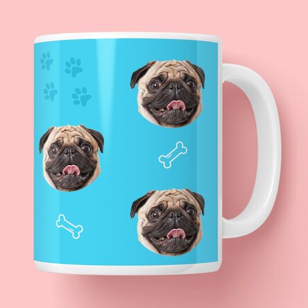 Tasse personnalisée avec une photo - Chien