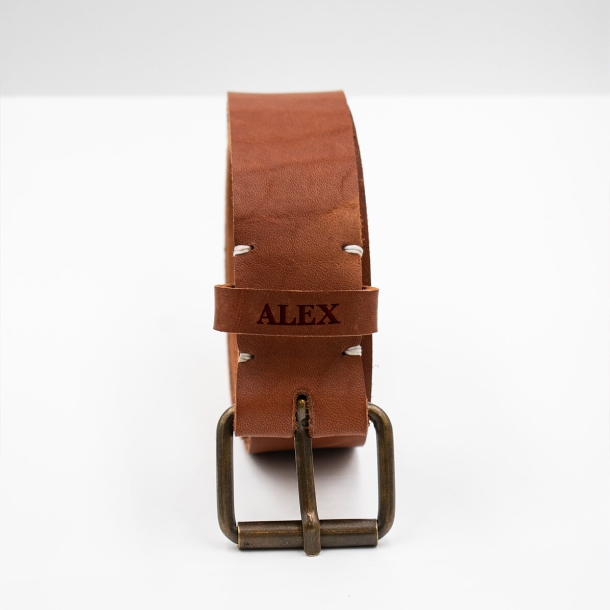 Bracelet en cuir personnalisé avec un prénom