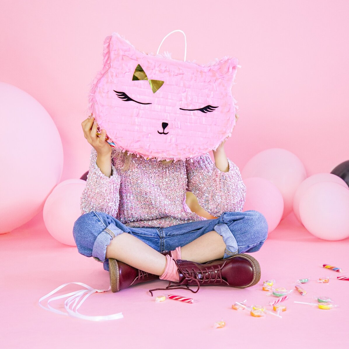 Décoration Piñata Chat