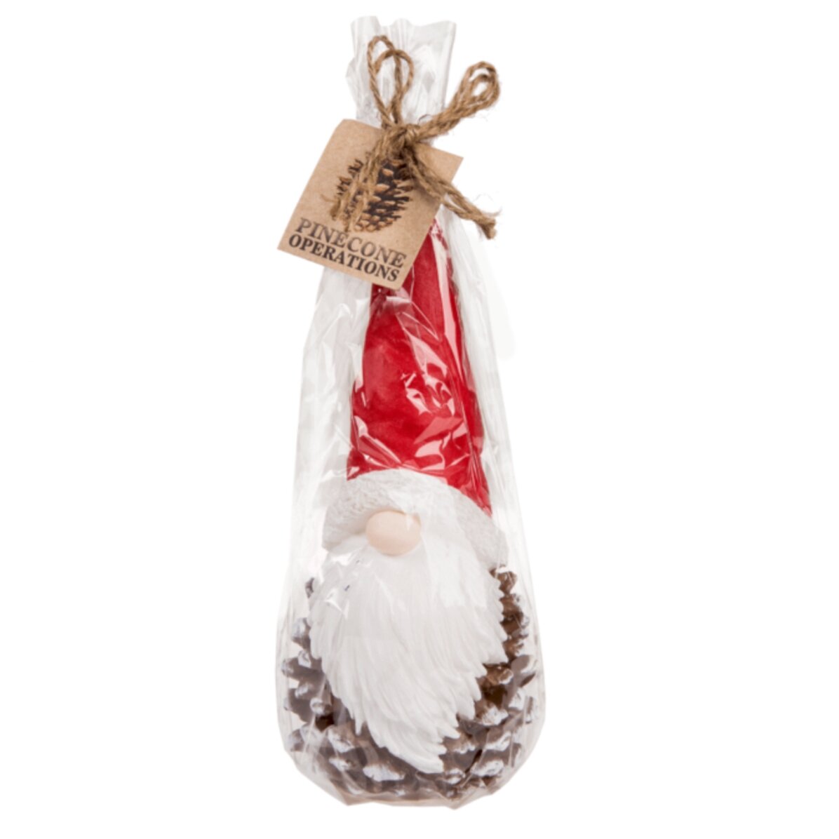 Figurine en forme de bougie de Noël - Lutin