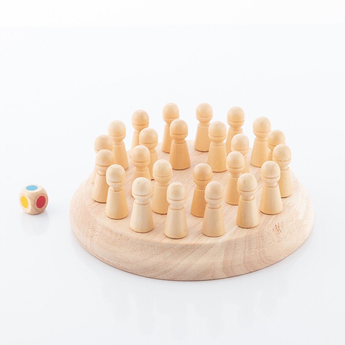 Jeu de mémoire « Échecs » en bois