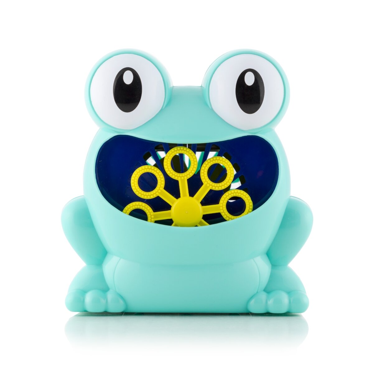 Jouet en forme de grenouille avec diffuseur de ballons