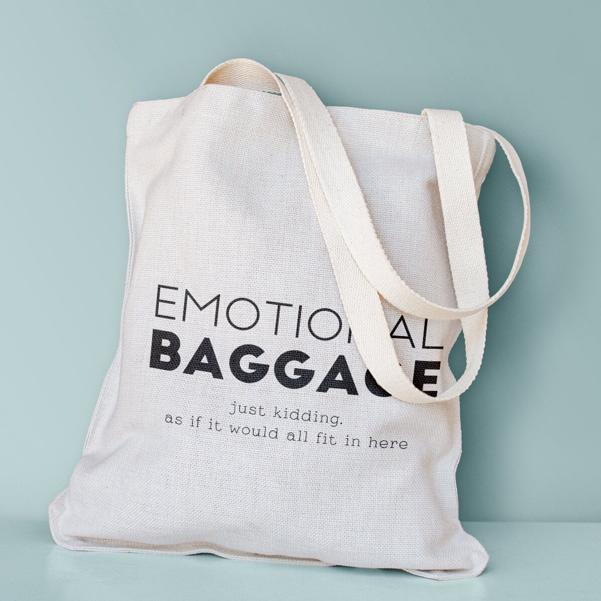 Sac personnalisé avec inscription - Emotional Baggage