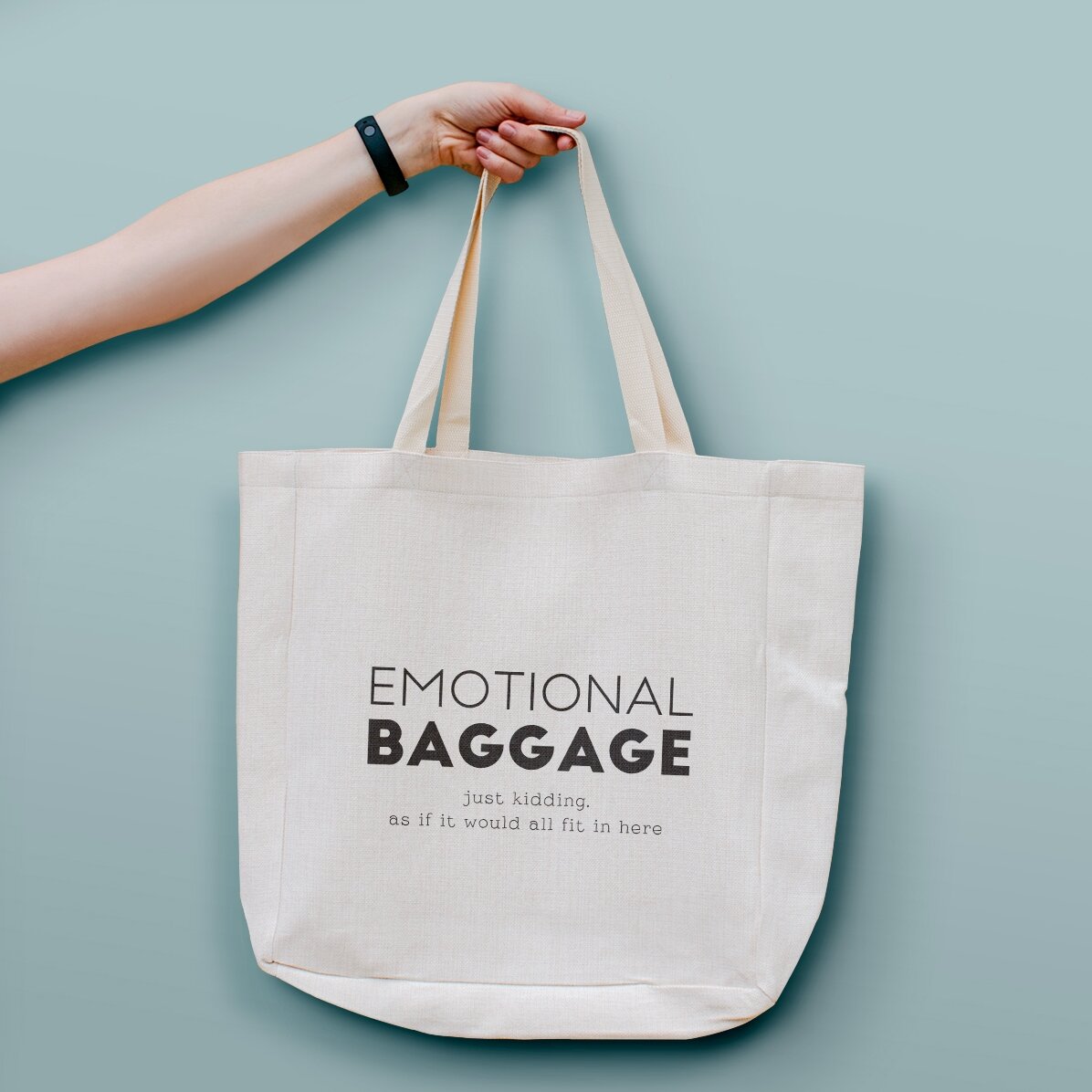 Sac personnalisé avec inscription - Emotional Baggage
