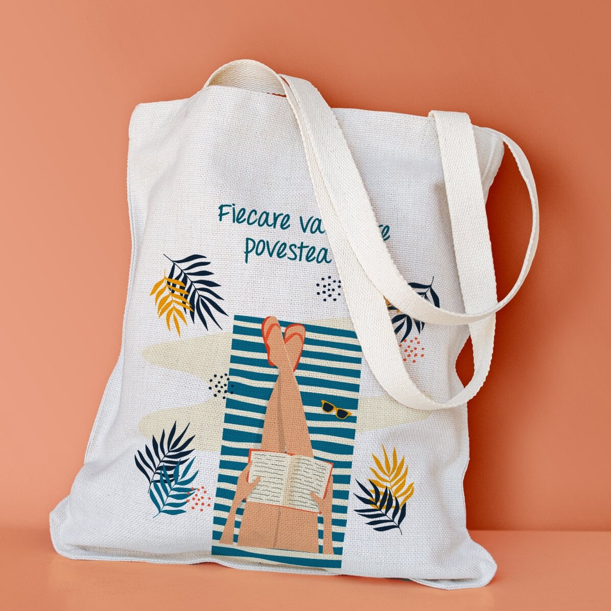 Sac personnalisé avec inscription - Histoire d