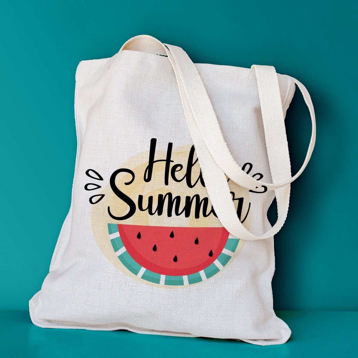 Sac personnalisé - Hello, summer