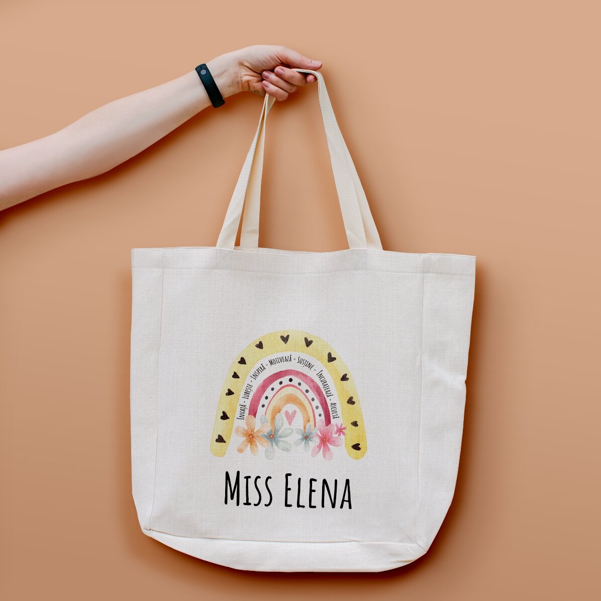 Sac personnalisé avec le prénom d