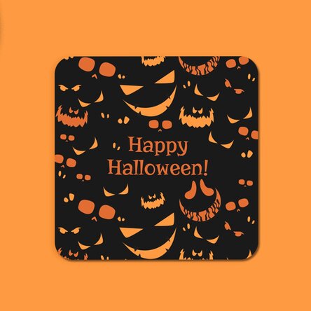 Porte-verre personnalisé avec inscription - Halloween