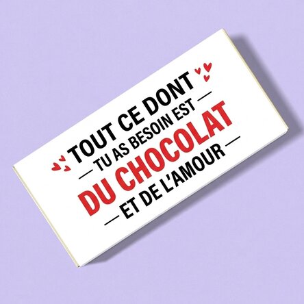 Chocolat personnalisé - Tout ce dont vous avez besoin