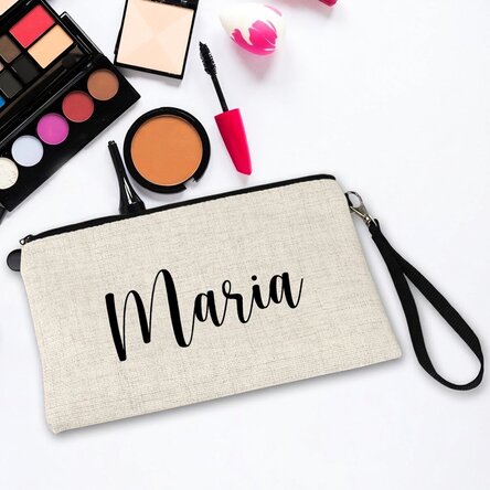 Trousse à maquillage personnalisée avec un prénom