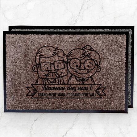 Tapis d'entrée d'intérieur pour les grands-parents