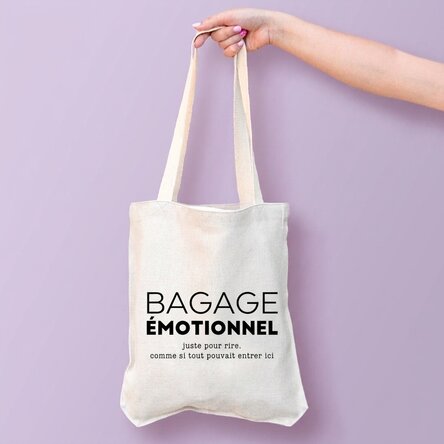 Sac personnalisé avec inscription - Emotional Baggage