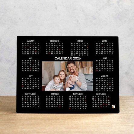 Cadres de bureau personnalisés avec calendrier