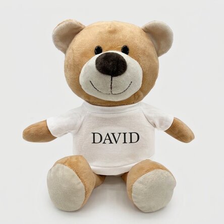 Plus : un ours en peluche personnalisé avec son prénom