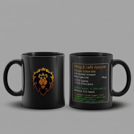 Tasse à café « World of Warcraft » en édition épique