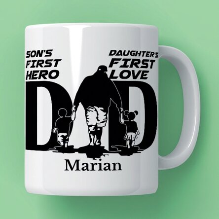 Tasse personnalisée avec inscription - Papa