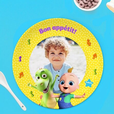 Assiette personnalisée avec photo - TraLaLa