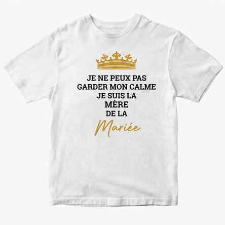 T-shirt personnalisé avec inscription - Keep Calm