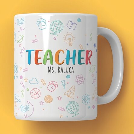 Tasse personnalisée avec inscription - La tasse du professeur