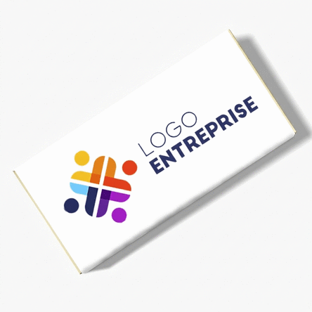 Chocolat personnalisé avec logo