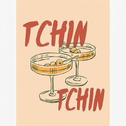 Affiche « Cin cin »