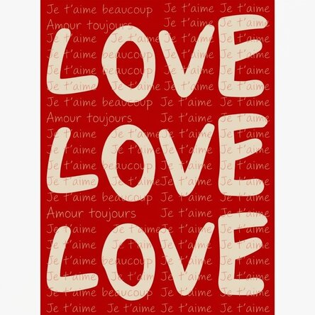 Affiche « Love »