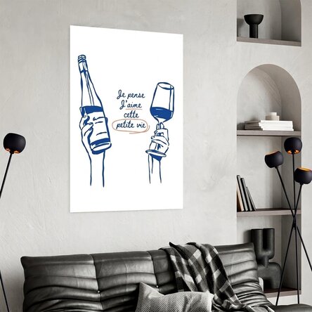 Affiche « J'aime cette petite vie »