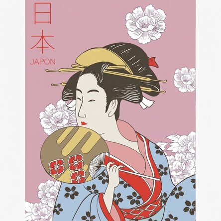 Affiche « Geisha »