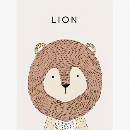 Affiche « Le Lion »