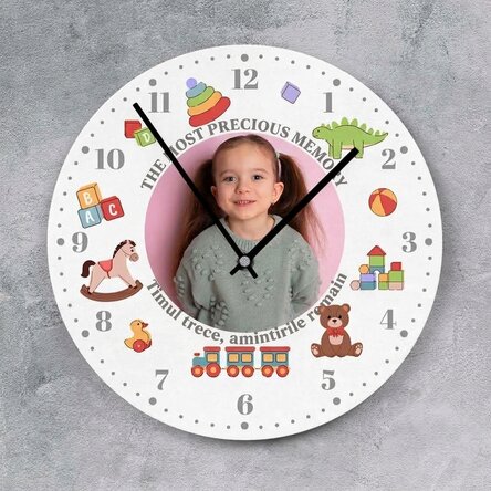 Montre personnalisée avec une photo - L'heure du jeu