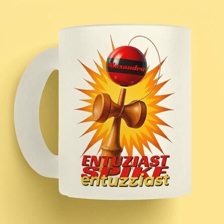 Tasse personnalisée avec texte - Spike Enthusiast