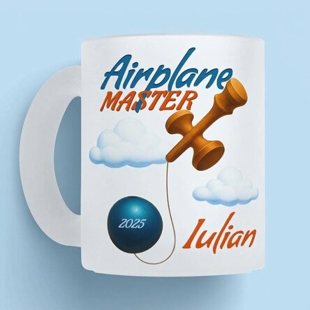 Tasse personnalisée avec texte - Airplane Master