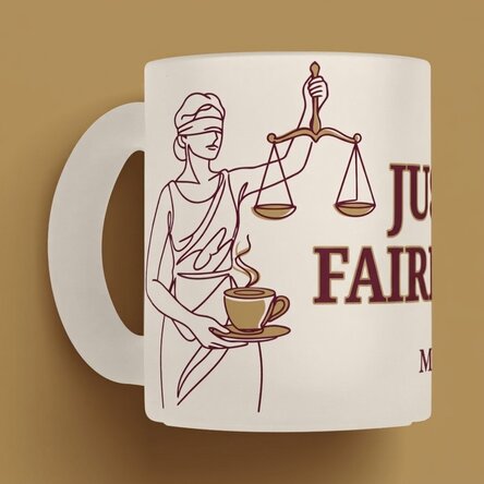 Tasse personnalisée avec un texte pour les avocats