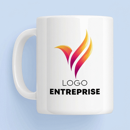 Tasse personnalisée avec logo et nom