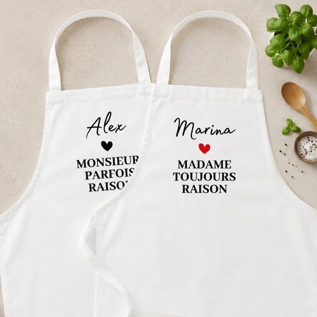 Ensembles personnalisés pour les couples - Mrs & Mr Right