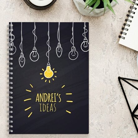 Carnet de notes personnalisé - Bright Ideas