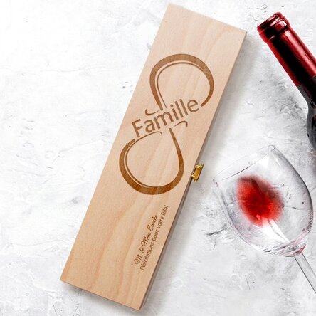 Coffret de vin personnalisé - Infinite Family