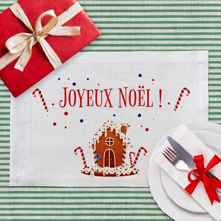 Support d'assiette personnalisé - Gingerbread