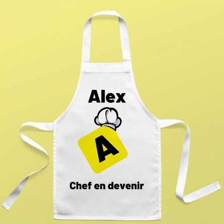 T-shirt personnalisé pour enfants avec inscription - Chef en herbe