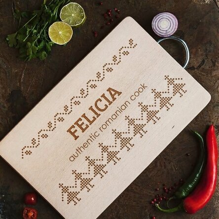 Customised chopping board - Authentic Romanian