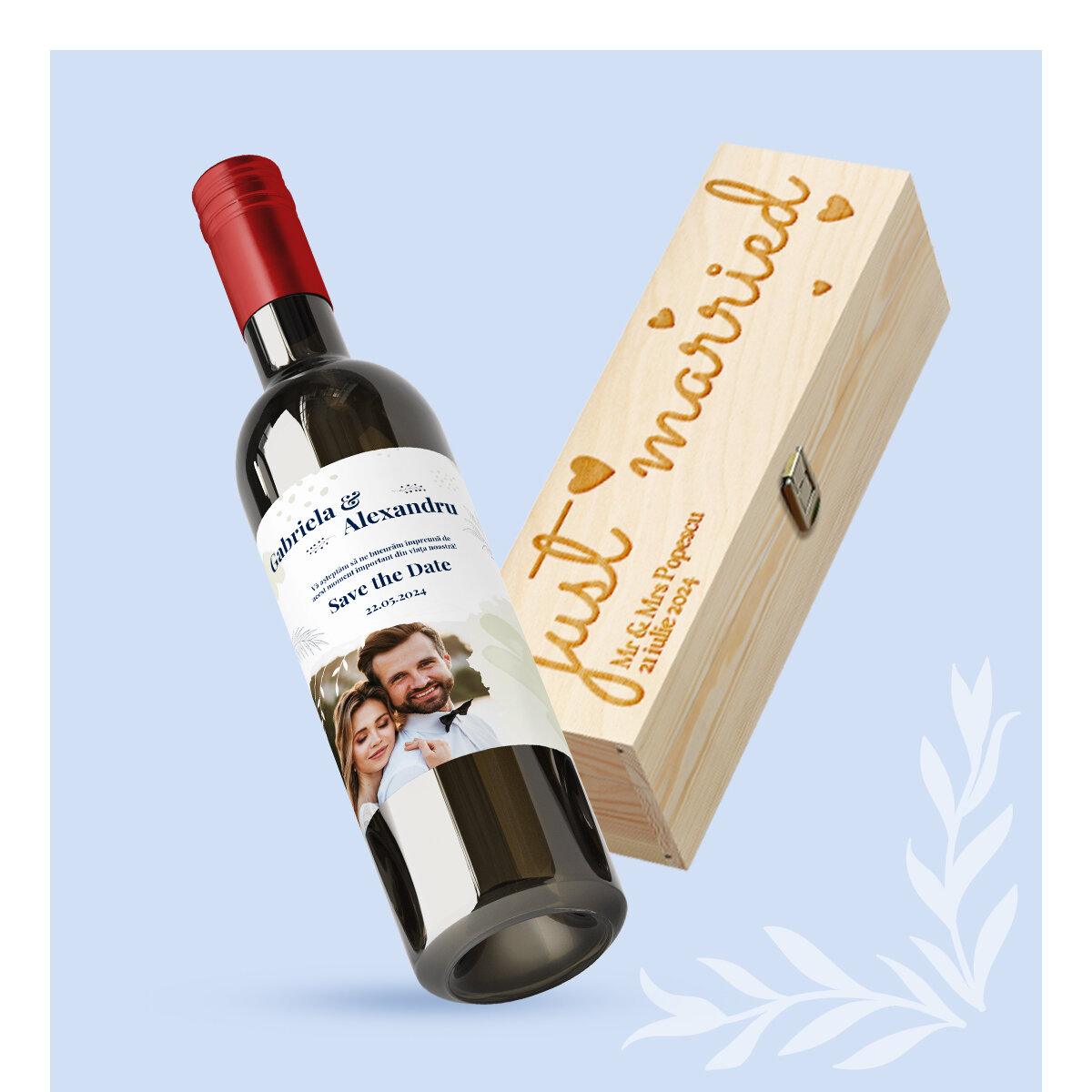 Vins et coffrets de vin pour un mariage