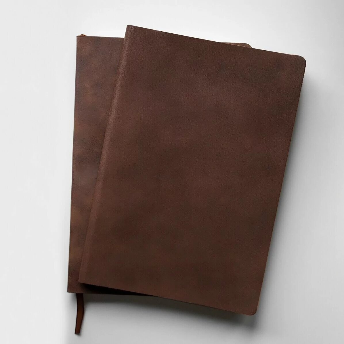 Agenda en cuir personnalisé avec un texte et le signe du Capricorne