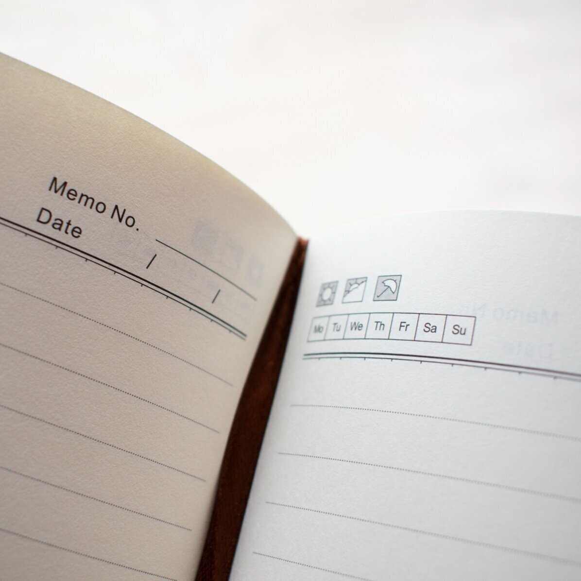 Agenda personnalisé en couleur avec un message pour maman