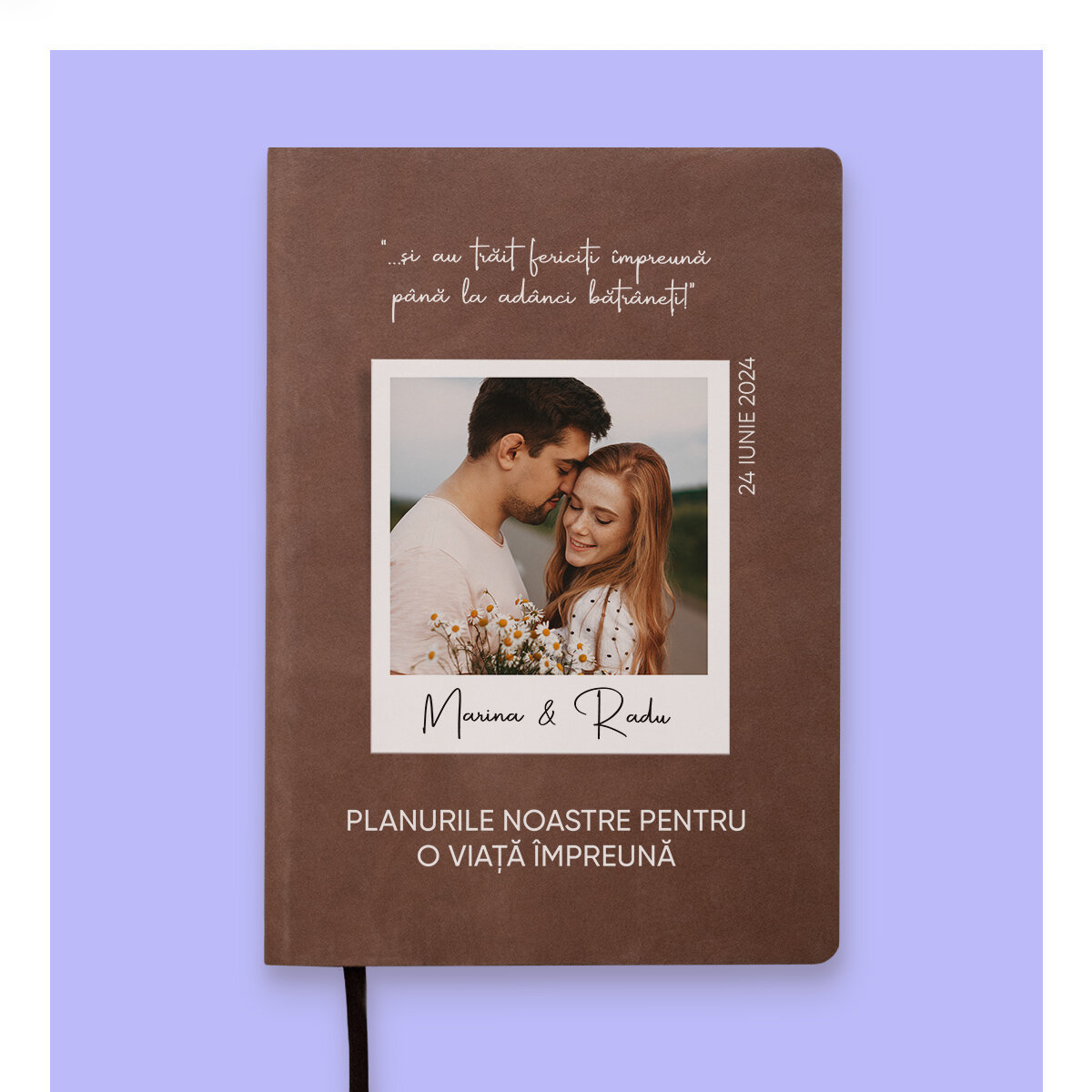 Agendas en cuir personnalisés, en couleur