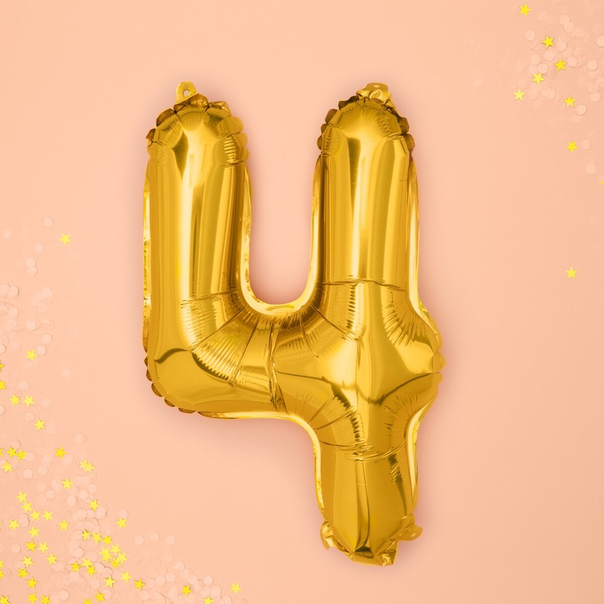 Ballons - Chiffres dorés 35 cm