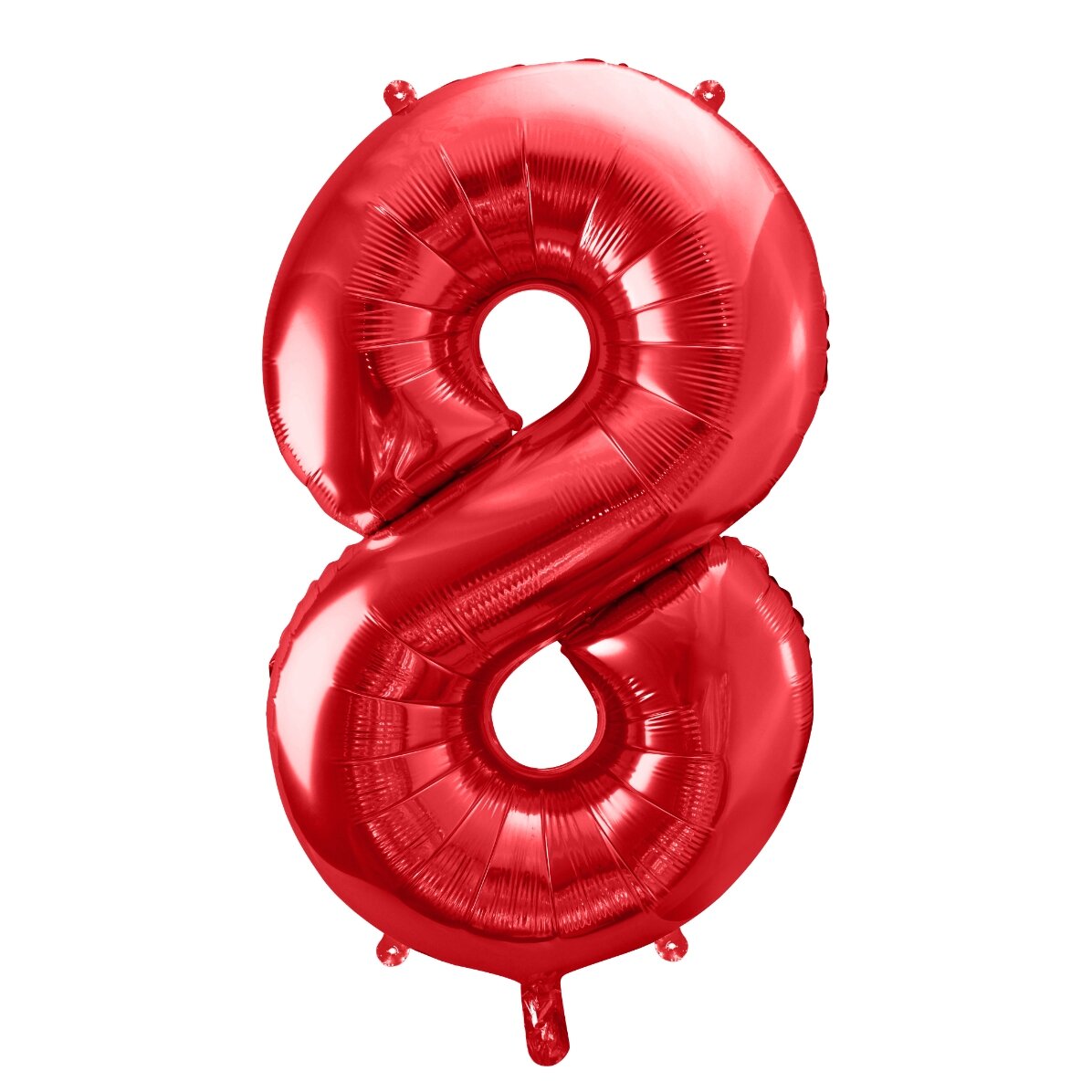 Ballons - Chiffres rouges 86 cm
