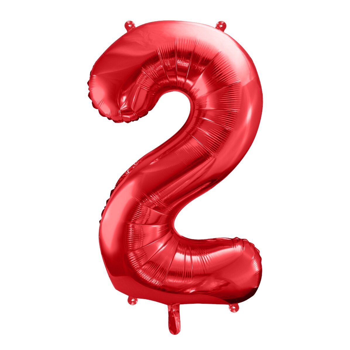 Ballons - Chiffres rouges 86 cm